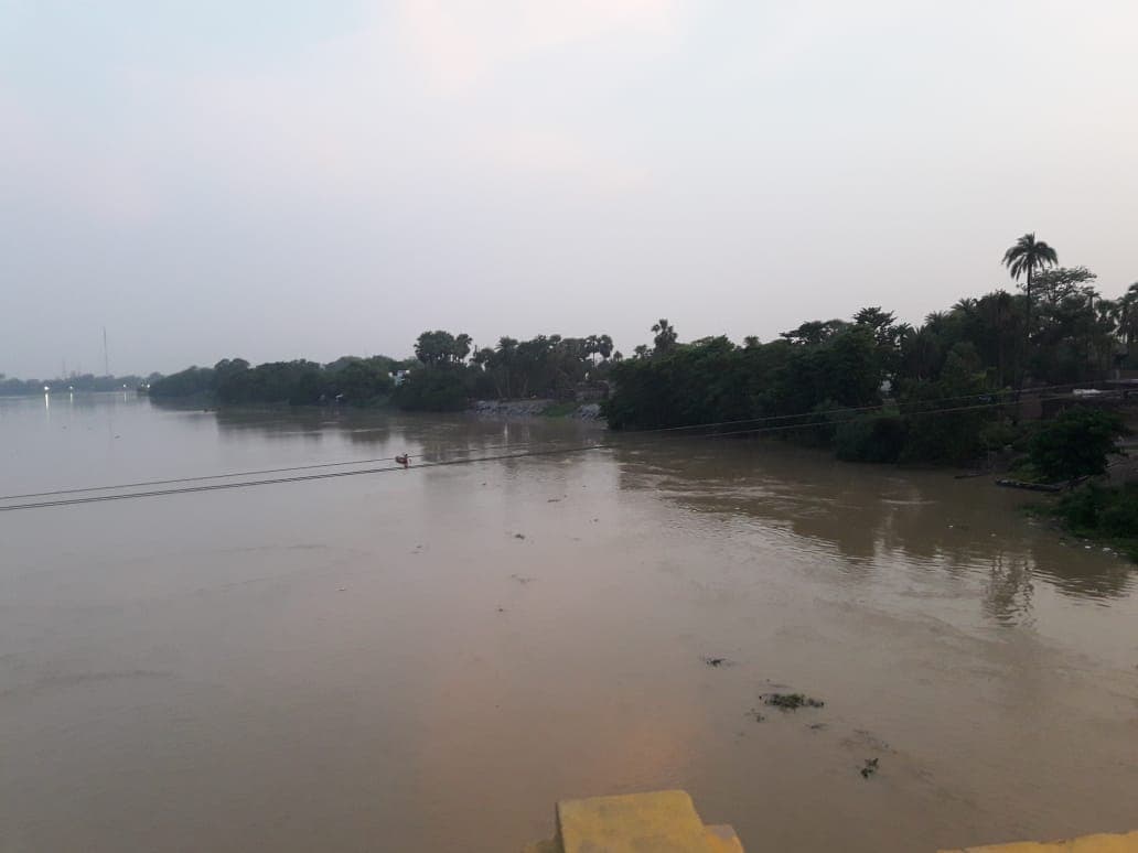 Muzaffarpur Budhi Gandak Water Level Reaches Danger Mark