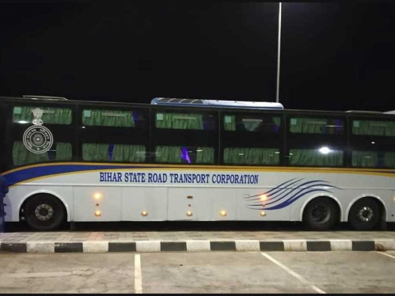 BSRTC starts bus service in between Muzaffarpur and Anand Vihar New Delhi
