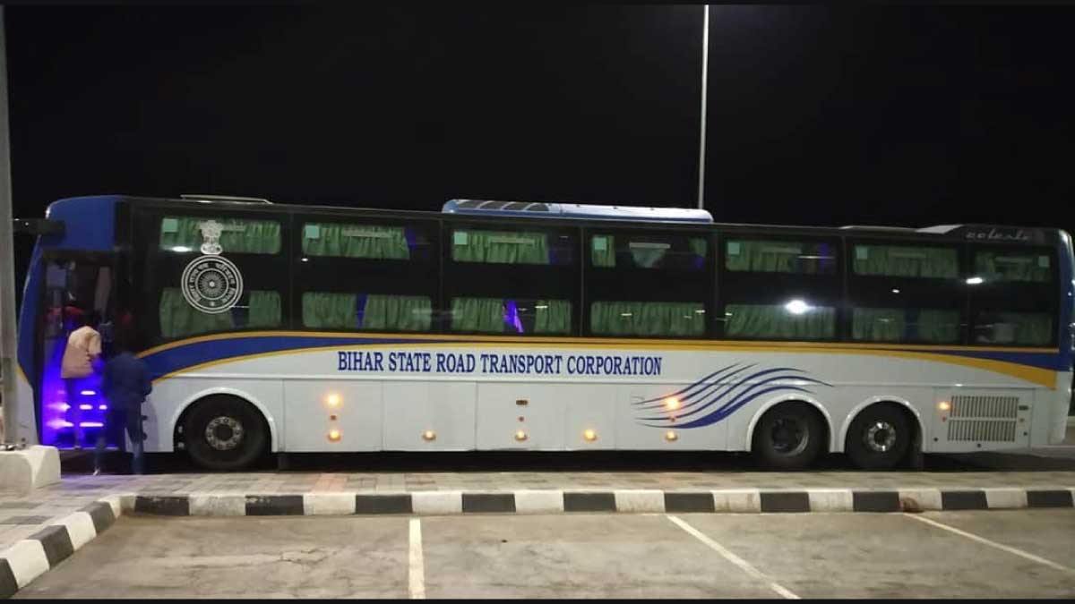 BSRTC starts bus service in between Muzaffarpur and Anand Vihar New Delhi
