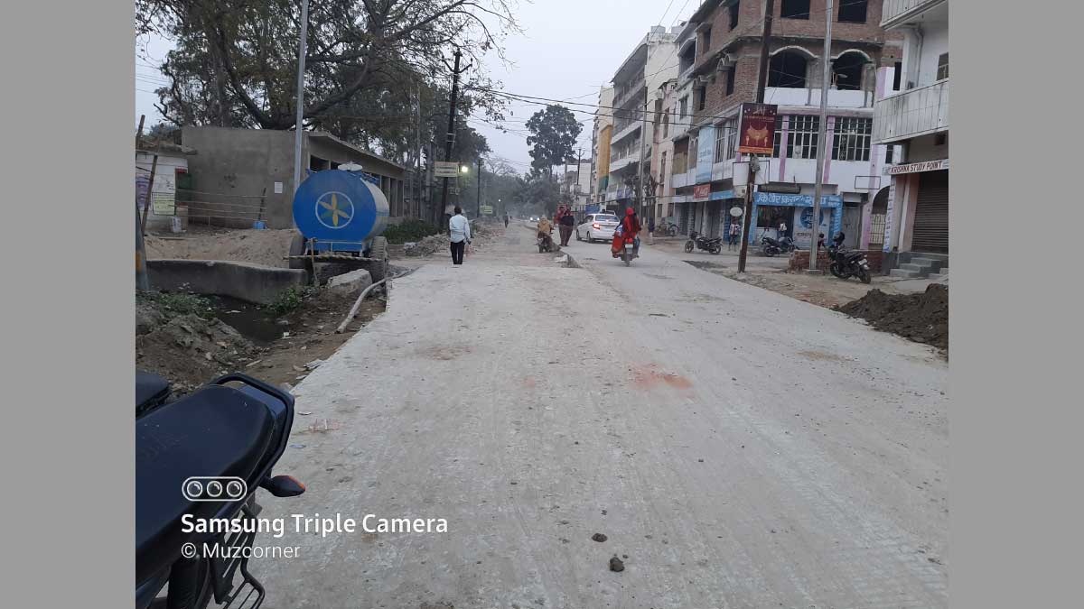 The Construction of Laxmi Chowk Dadar Road is about to Complete