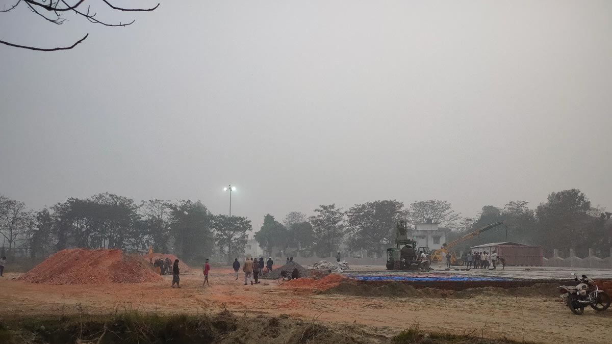 Ongoing Constructed Muzaffarpur Cancer Hospital 3