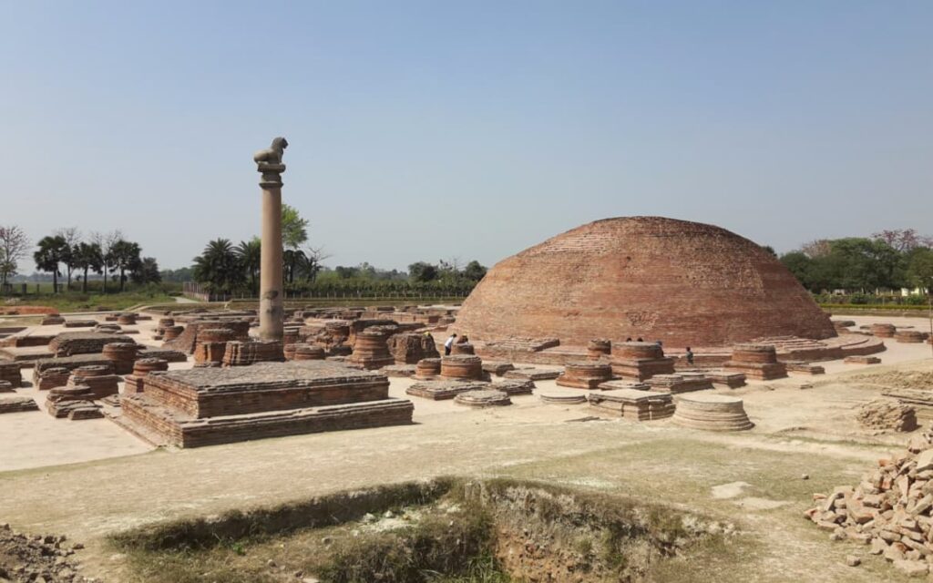 Aananda Stupa in Vaishali, Bihar