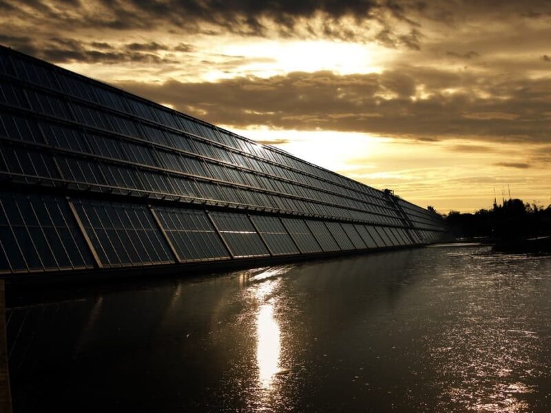 Bihar First Floating Solar Power Plant Darbhanga