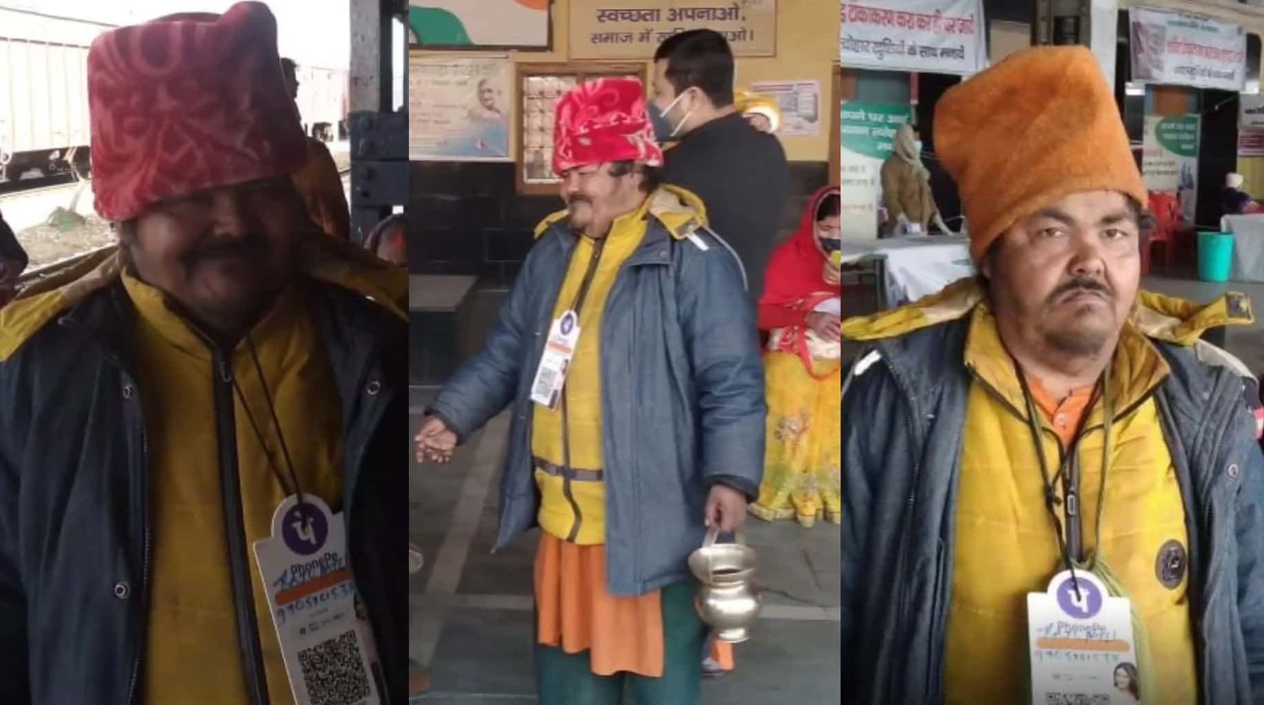 Meet India First Beggar Who Accepts Payment Digitally