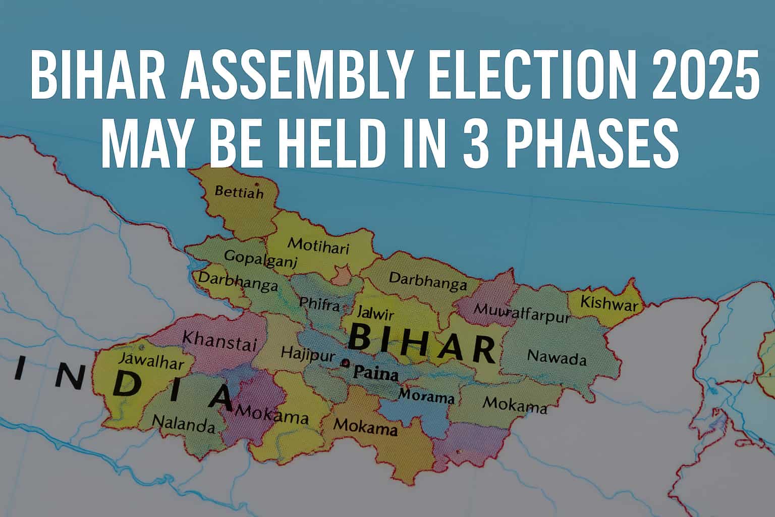 Bihar Assembly Election 2025 May Be Held in 3 Phases